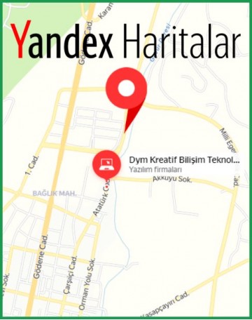 Yandex Harita Kayıt Hizmeti